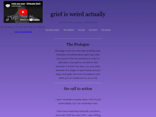 grief screenshot