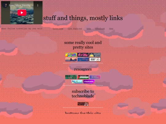 links screenshot