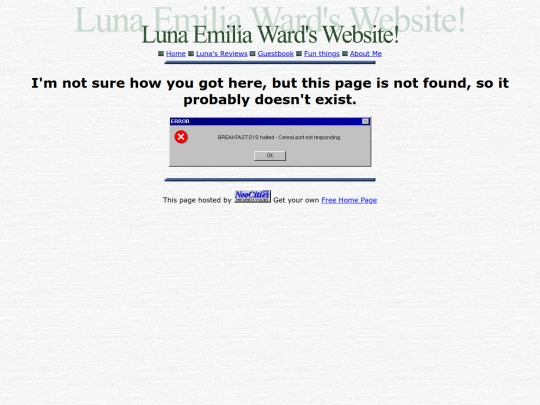not_found screenshot