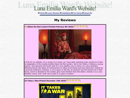 reviews screenshot