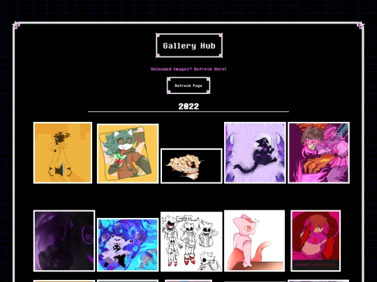 galleries/2022 screenshot