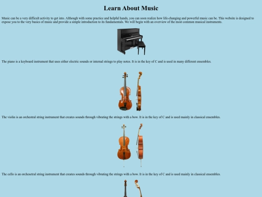 music/home screenshot