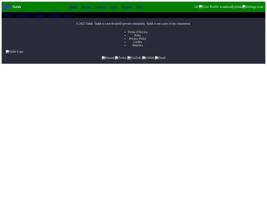 test screenshot
