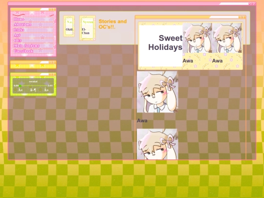 My Website/ocs screenshot