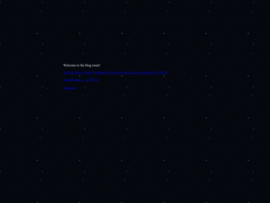 blog screenshot