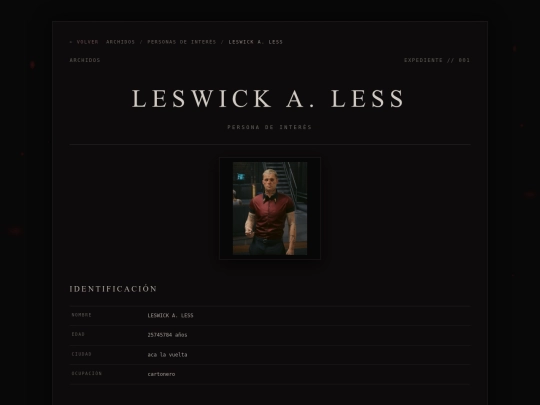 persona-leswick screenshot