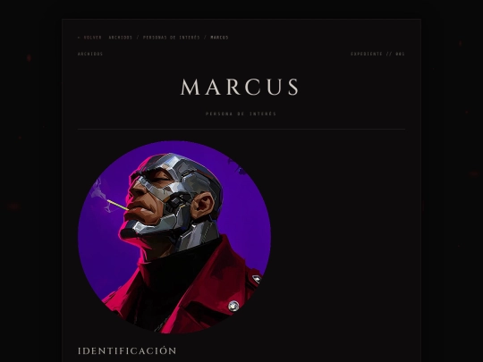 persona-marcus screenshot