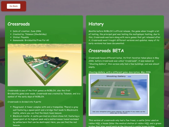 Crossroads screenshot
