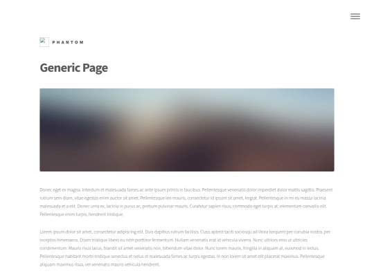 html5up-phantom/generic screenshot