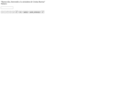 Practica3/calculadoracrismooc screenshot