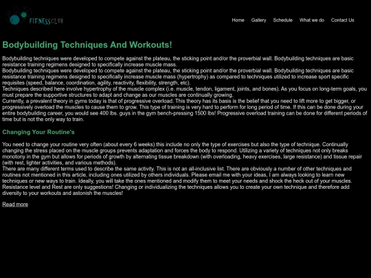 bodybuilding screenshot