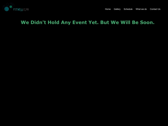 events screenshot