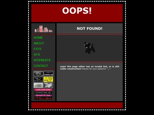 not_found screenshot