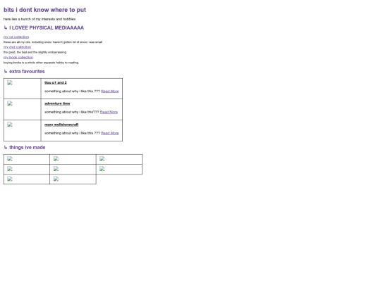 old site/oldstuff screenshot