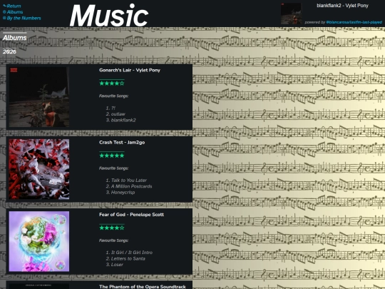 music screenshot