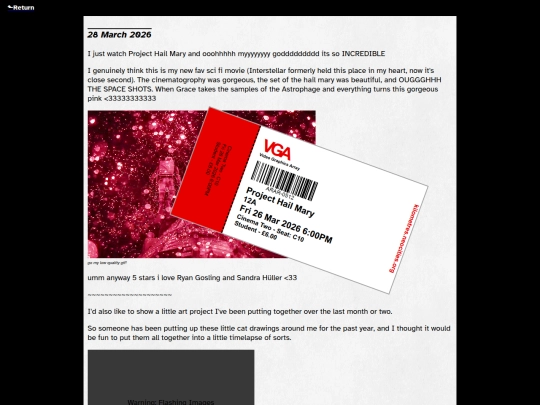 ublog screenshot