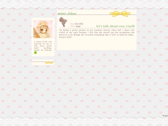 1miniblog screenshot