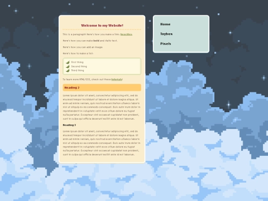 test screenshot