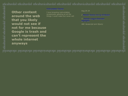 links screenshot