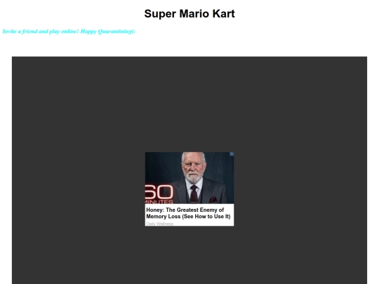 MarioKart screenshot