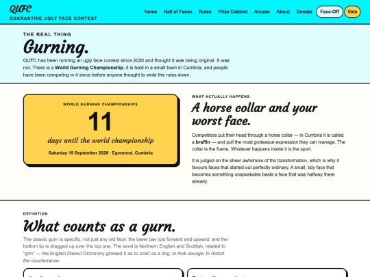 gurning screenshot
