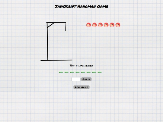 hangman/hangman screenshot