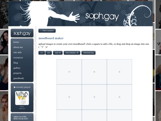 projects/moodboard screenshot