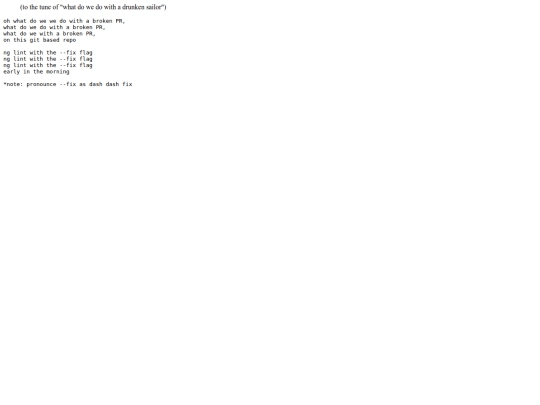poetry/Broken PR screenshot