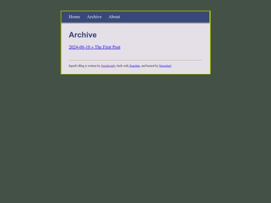 archive screenshot