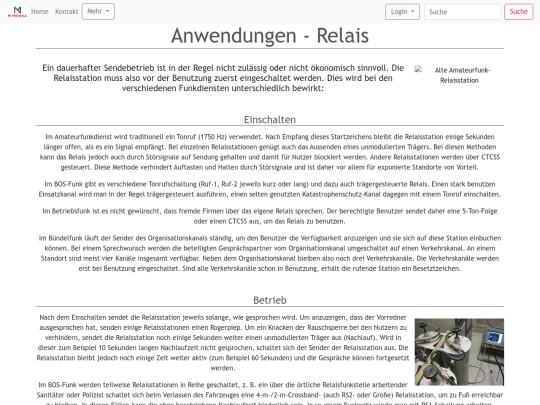 german/anwendungen screenshot