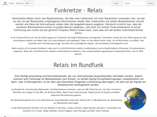 german/funknetze screenshot