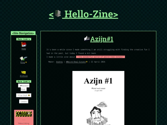 work/Azijn01 screenshot