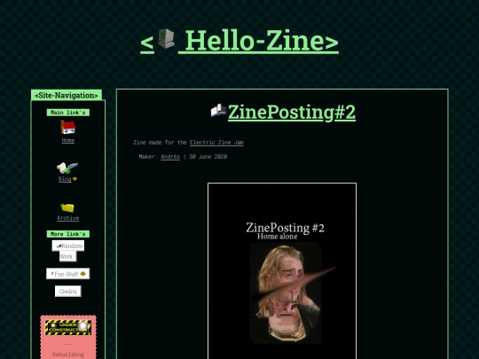 work/ZinePosting2 screenshot
