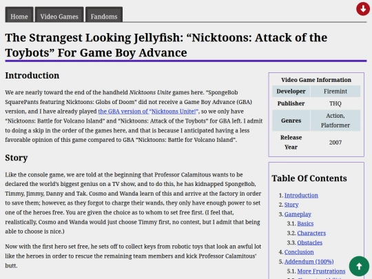 games/licensed/nick/nickunite/aott/gba screenshot