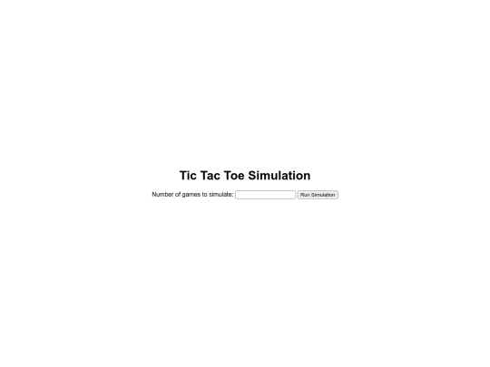 Simulation screenshot