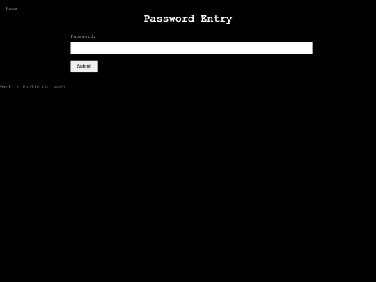 password screenshot