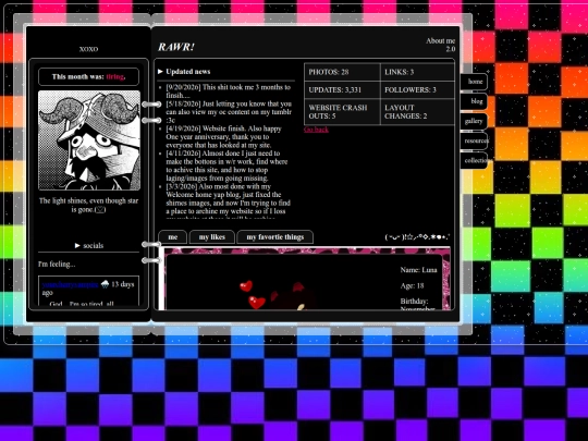 Aboutme screenshot