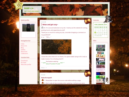 test screenshot
