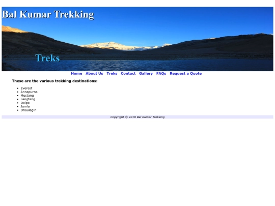 treks screenshot