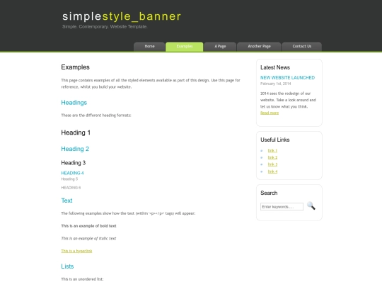 simplestyle/examples screenshot