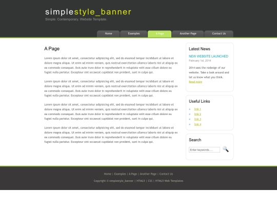 simplestyle/page screenshot