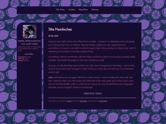 blog/posts/2024-02-22-Site-Headaches screenshot