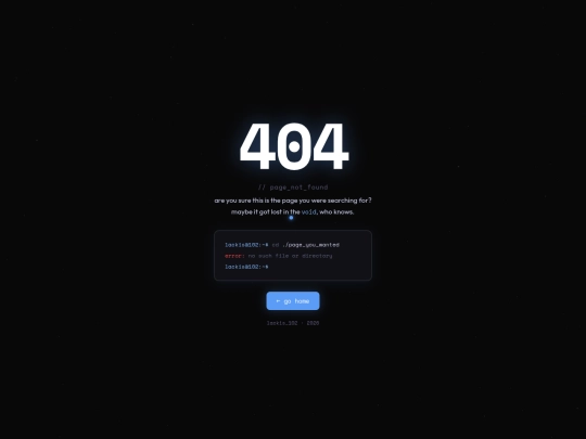not_found screenshot