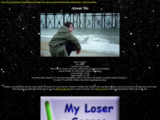 aboutme screenshot
