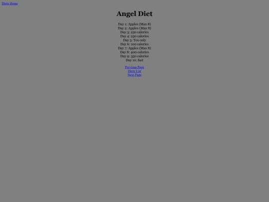 diets/angel screenshot