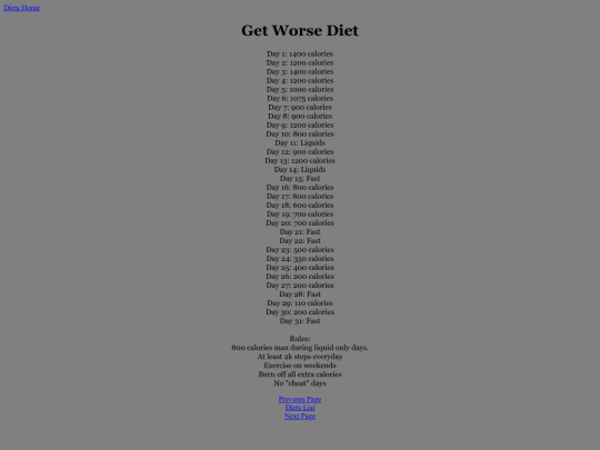 diets/getworse screenshot