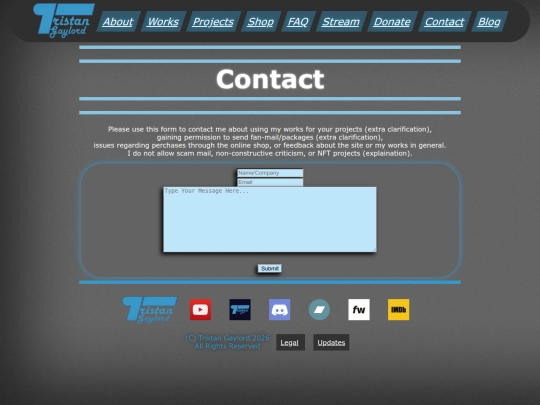 contact screenshot