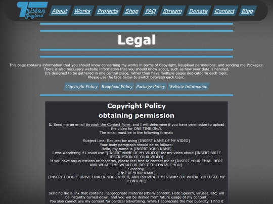 legal screenshot