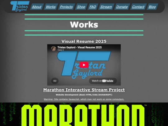 works screenshot