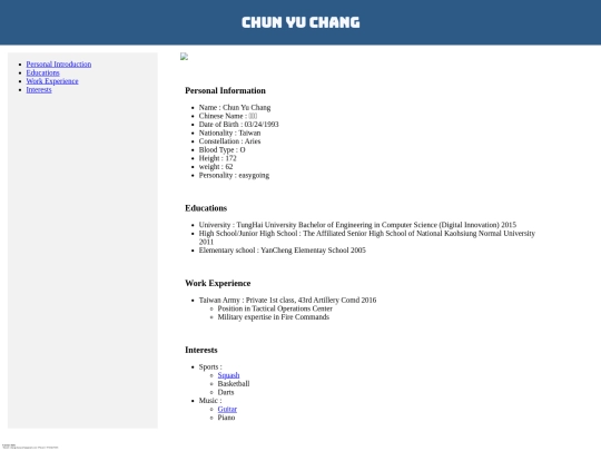 index screenshot